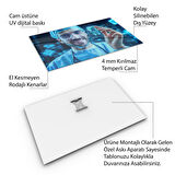 Mesleki Cam Tablo - Doktor - Yatay Motif 05-100