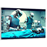 Mesleki Cam Tablo - Doktor - Yatay Motif 05-102