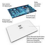 Mesleki Cam Tablo - Doktor - Yatay Motif 05-121