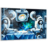 Mesleki Cam Tablo - Doktor - Yatay Motif 05-150