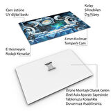 Mesleki Cam Tablo - Doktor - Yatay Motif 05-150