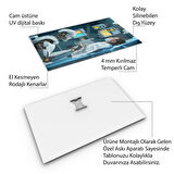 Mesleki Cam Tablo - Doktor - Yatay Motif 05-153