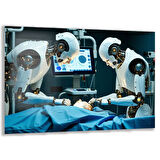 Mesleki Cam Tablo - Doktor - Yatay Motif 05-174
