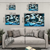 Mesleki Cam Tablo - Doktor - Yatay Motif 05-174