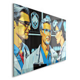 Mesleki Cam Tablo - Doktor - Yatay Motif 05-184