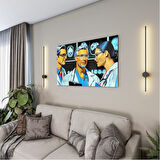 Mesleki Cam Tablo - Doktor - Yatay Motif 05-184