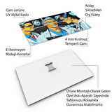 Mesleki Cam Tablo - Doktor - Yatay Motif 05-184