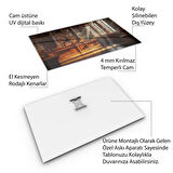 Mesleki Cam Tablo - Hukukçu - Yatay Motif 06-001