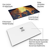 Mesleki Cam Tablo - Hukukçu - Yatay Motif 06-124