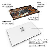 Mesleki Cam Tablo - Hukukçu - Yatay Motif 06-185