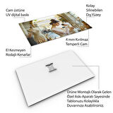Mesleki Cam Tablo - Modacı - Yatay Motif 08-104