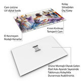 Mesleki Cam Tablo - Modacı - Yatay Motif 08-164