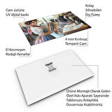 Mesleki Cam Tablo - Modacı - Yatay Motif 08-193