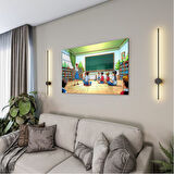 Mesleki Cam Tablo - Öğretmen - Yatay Motif 11-187