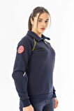 112 Acil Tıp Teknisyeni Uzun Kol Fermuarlı Sweatshirt Unisex (ATT005)