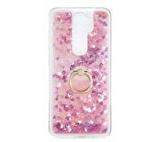 Gpack Xiaomi Redmi Note 8 Pro Kılıf Milce Sulu Yüzüklü Silikon Arka Kapak