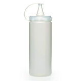 Meleners® Şeffaf Kapaklı Sızdırmaz Yağlık Sosluk Şişesi Plastik Yağdanlık 400 ml AP-9028
