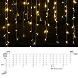 Meleners® 8 Fonksiyonlu 16 Saçaklı Perde Led 3 x 1 (Günışığı)