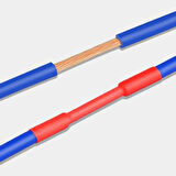 Meleners® 560 Parça Isıyla Daralan Makaron Kablo Koruyucu Kılıf Makaron Kablo Yalıtım Makaron Seti