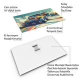 Mesleki Cam Tablo - Galerici - Yatay Motif 13-103