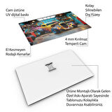 Mesleki Cam Tablo - Galerici - Yatay Motif 13-105