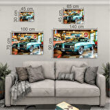 Mesleki Cam Tablo - Galerici - Yatay Motif 13-121