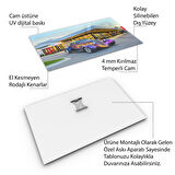 Mesleki Cam Tablo - Galerici - Yatay Motif 13-141