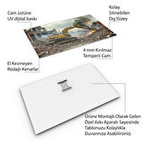 Mesleki Cam Tablo - Müteahhit - Yatay Motif 14-163