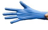 Glove L Beden Tpe/pe Pudrasız Tek Kullanımlık Mavi Elastik Eldiven 100 Adet