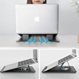 Nillkin 15.6" Dizüstü Bilgisayar Kılıfı [Ayarlanabilir Dizüstü Bilgisayar Standı ve Fare Altlığı] İş Darbeye Dayanıklı PU Laptop Çantası 16" / 15" MacBook Pro 15.6" Dell Lenovo HP Acer Samsung// Vegan deri//