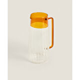 Turuncu Detaylı Cam Sürahi 1600 ml 