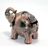 Metal Fil Figürlü Küllük Model 2