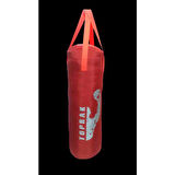 Boks Torbası Eldiven Ve Karabina Hediyeli İçi Dolu 60x22cm Kırmızı