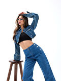 5997 KOT PANTOLON-MAVİ