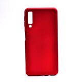 Smcase Samsung Galaxy A7 2018 Lüks Silikonlu Kılıf  Nano Ekran Koruyucu