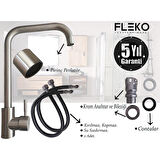 Fleko Vera Inox Eviye Bataryası KS1S01-1