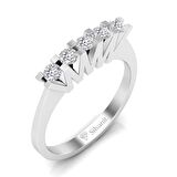 0,30 Karat Pırlanta Beştaş Yüzük