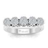 0,26 Karat Pırlantalı Beştaş Yüzük