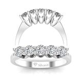 0,40 Karat Pırlanta Beştaş Yüzük