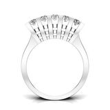 0,50 Karat Pırlanta Beştaş Yüzük