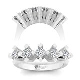 0,75 Karat Pırlanta Beştaş Yüzük