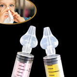 Yeniden Kullanılabilir, Manuel Burun Temizleyici 10ml Kapasiteli Burun Açıcı Şırınga (4694)