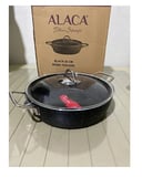  Alaca Black 26 cm. Basık Tencere