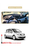 Renault Modus Torpido Koruma  Halısı -  Bej Kenar