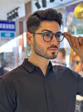 1063 C156 49 Polo Exchange Mavi Işık Koruyucu Gözlük