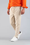 Erkek Pantolon Beli Lastikli  Slim Fit Esnek Likralı Basic Pamuklu Jogger