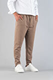 Erkek Pantolon Beli Lastikli  Slim Fit Esnek Likralı Basic Pamuklu Jogger
