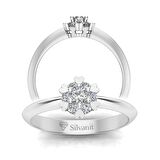 0,17 Karat Pırlanta Fantezi Yüzük