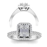 Baget Pırlanta Tasarım Yüzük