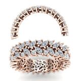 Pırlantalı Markiz Yüzük